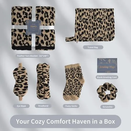 Cesta de Regalo JOOJA para Mujeres: Bienestar y Cuidado con Estilo Animal Print - imagen 2