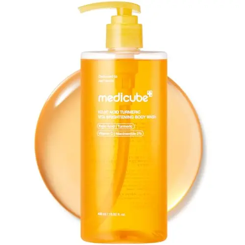 Medicube Kojic Acid & Turmeric Gel Limpiador Corporal 13.52 fl.oz – Piel Radiante y Suave