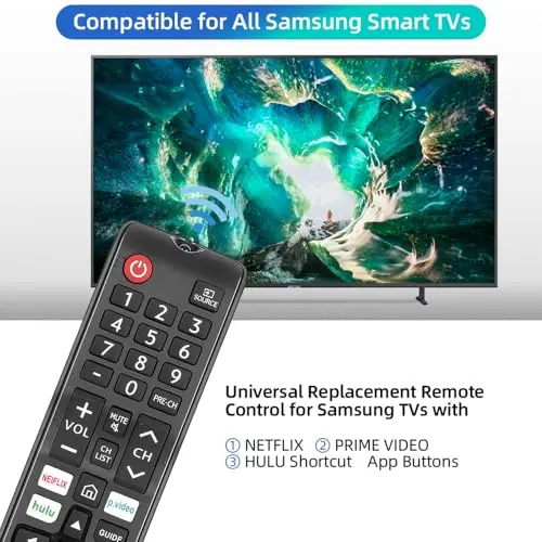 Control remoto universal BN59-01315A para todos los Smart TV Samsung - imagen 5