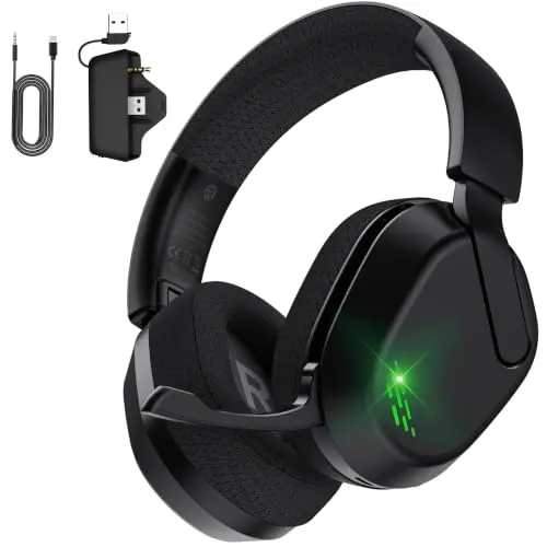 Auriculares Gaming Inalámbricos Gvyugke para Xbox Series X/S y PS5 - Sonido Inmersivo y Conexión Estable