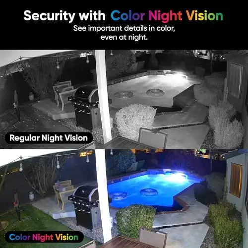 Cámara de seguridad WYZE Cam v4, 2.5K con visión nocturna a color y sin suscripción - imagen 4