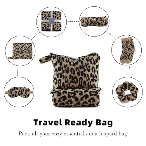 Cesta de Regalo JOOJA para Mujeres: Bienestar y Cuidado con Estilo Animal Print - imagen 3