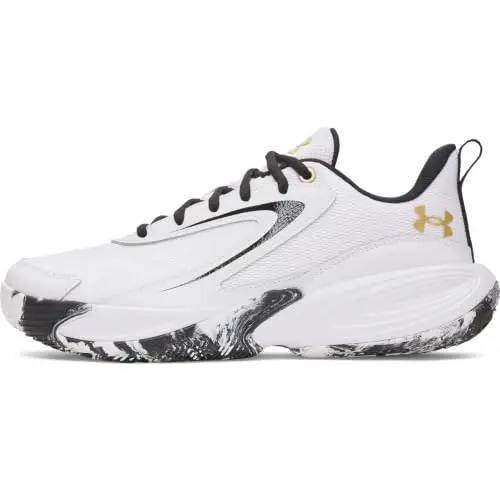 Zapatillas de Baloncesto Under Armour Lockdown 8 para Adultos, Color Blanco