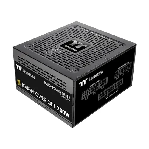 Fuente de Poder Thermaltake GF1 Modular 750W 80 Plus Gold - Silenciosa y Eficiente
