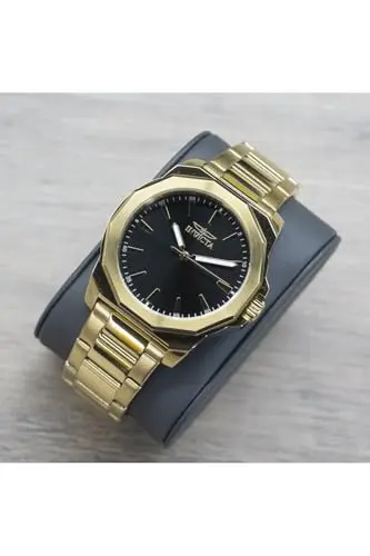 Reloj Invicta Speedway 42mm de Acero Inoxidable, Cuarzo, Color Oro, Modelo 46839 - imagen 2