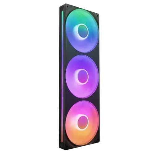 NZXT F360 RGB Core - Unidad de 360mm con 3 Ventiladores RGB de 120mm y Control de Luz
