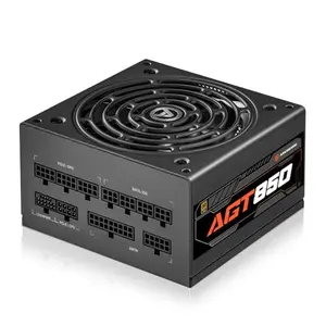 Fuente de Poder ARESGAME AGT de 850W, 80+ Oro, Modular y Compacta de 140mm