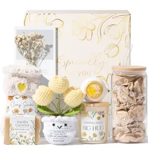 Cesta de Regalos para Mujeres: Kit de Auto-Cuidado, Regalos Inspiradores y Detalles Únicos
