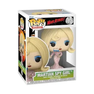 Funko Pop Movies: Alien Woman de Mars Attacks - Figura Coleccionable de Vinilo