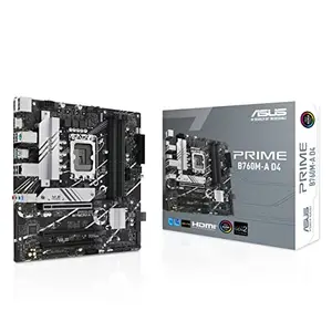 Placa Base ASUS Prime B760M-A D4: Soporte para 13ª/12ª Gen, PCIe 4.0, RGB Sync y Conectividad Rápida
