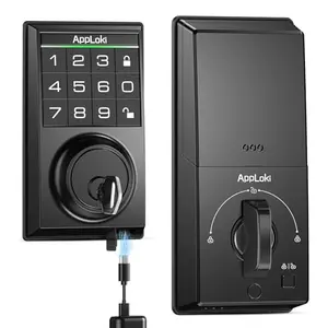 Cerradura Electrónica Aibocn con Teclado, Auto Bloqueo y Función Antipeeping