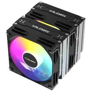 Cooler de CPU Kalemax con Doble Torre y Ventiladores ARGB de 120mm para AMD/Intel