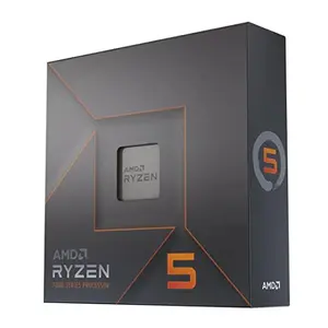 Procesador AMD Ryzen 5 7600X: 6 núcleos, 5.3 GHz, AM5, Gráficos Radeon