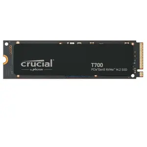 Crucial T700 1TB Gen5 NVMe M.2 SSD - Velocidades de hasta 11,700 MB/s - DirectStorage Habilitado