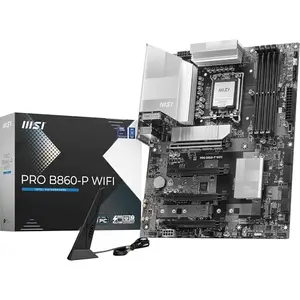 Placa Base MSI PRO B860-P WiFi ATX para Intel Core Ultra, DDR5, PCIe 5.0, Wi-Fi 7