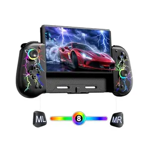 Controladores VOYEE para Switch: ergonómicos, con joystick Hall Effect y RGB, conexión inalámbrica