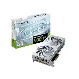 Tarjeta Gráfica GIGABYTE GeForce RTX 5060 Ti Eagle OC ICE de 16GB con tecnología DLSS 4