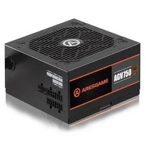 Fuente de Alimentación ARESGAME 750W, 80 Plus Bronze, Semimodular, ATX