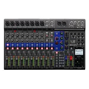 Zoom LiveTrak L-12: Mezclador/Grabador Digital de 12 Canales