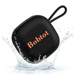 Bobtot Altavoces Portátiles Bluetooth, Mini Altavoz Impermeable IPX7 con 16 Horas de Reproducción, Sonido Estéreo