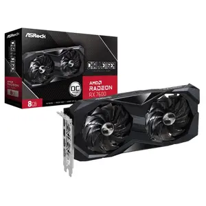 ASRock RX 7600 Challenger 8GB OC: Gráfica 4K, 18 Gbps, Cooling Silencioso