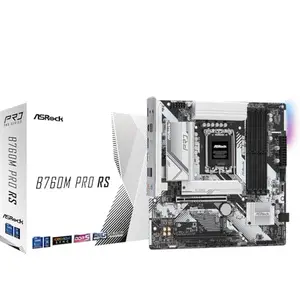 Placa Base ASRock B760M Pro RS DDR5 7200MHz para Procesadores Intel LGA1700