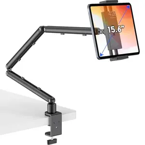 Soporte Ajustable para iPad de 30" con Rotación 360°, Compatible con Tablets y Monitores