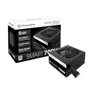 Fuente de Poder Thermaltake Smart 700W 80+ White, Silenciosa y Eficiente