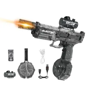 Pistola de Agua Eléctrica: ¡Diversión Iluminada y Rango de 8-10 m para Todos!