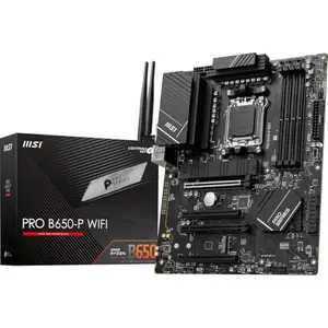 Placa Madre MSI PRO B650-P WiFi ATX con Soporte AMD Ryzen 8000/7000, DDR5 y Wi-Fi 6E