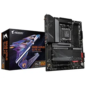 Placa Base Gigabyte B650 Aorus Elite AX con Socket AM5 y Soporte DDR5